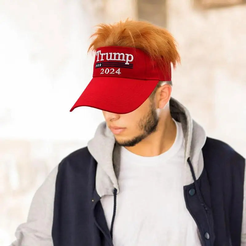 Trump Hats 2024 Visor Donald Trump Baseball Hat Funny Outdoor Sports Fishing Hat 2024 Support for Donald Trump Baseball Hat