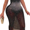 Women Long Sleeve Birthday Dresses Sexy Hot Diamond Process Sexy Dress Party Club Night Dress…