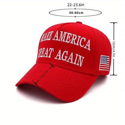 New Donald Trump 2024 Cap USA Baseball Caps Large Size MAGA Snapback President Hat Embroidery Wholesale Drop Shipping Hats