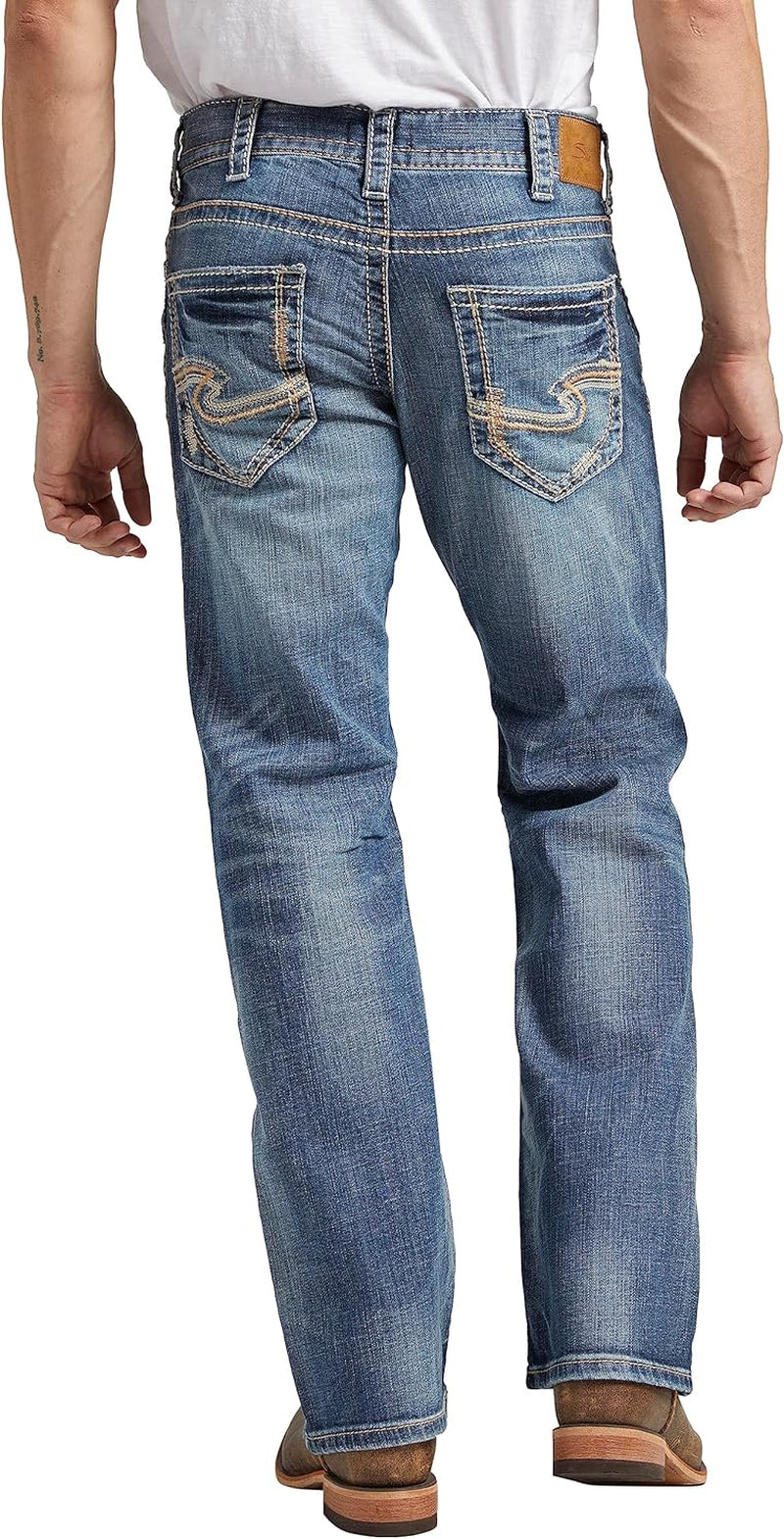 Men'S Zac Relaxed Fit Straight Leg Jeans