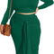 Plus Size Women 2 Piece Outfits Sets Sexy Tracksuit Midi Dress,Sleeveless Tank Top Bodycon Skirts Set Casual Summer