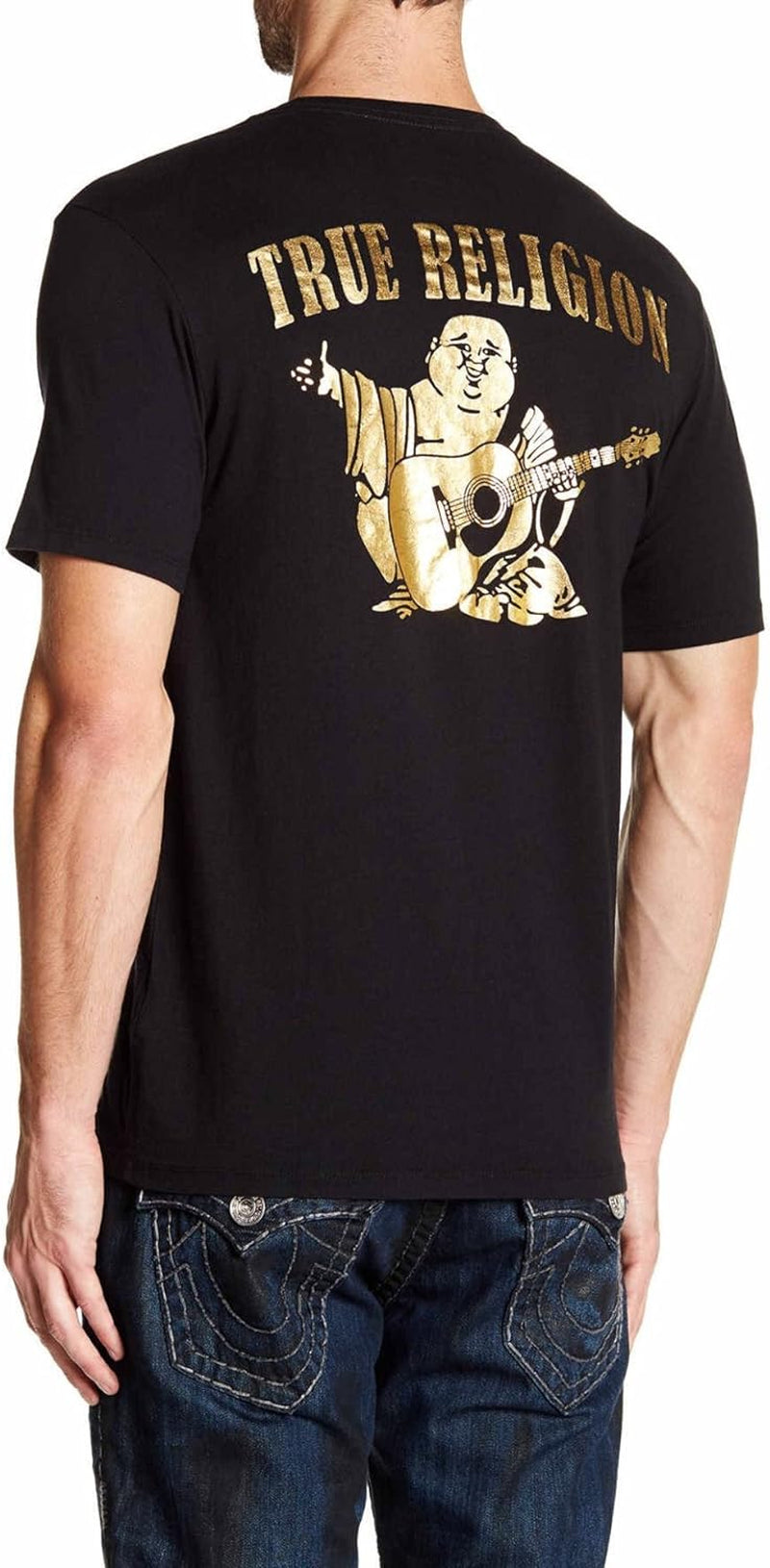 Men'S Big Buddha Metallic Short Sleeve Tee